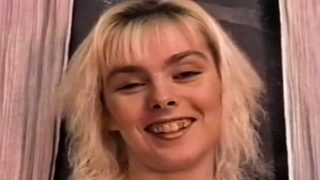 Nasty lady decided to start showing her tits