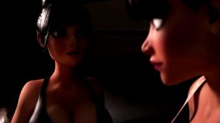 3D Couple FUTA HENTAI Beauties XXX Bang
