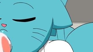 Amateur double cumshot after a doggystyle fucking