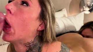 Brunette babe fucked doggystyle