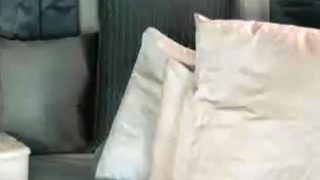 Cumshot amateur MILF suck and jerks dude in the bedroom