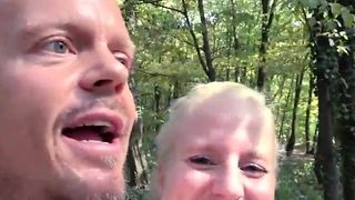 German amateur GF public fucked outdoor