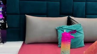 Sexy teen ebony solo toy masturbation