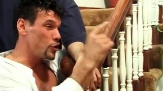 Threesome For Blonde Sophia And A Double Penetration